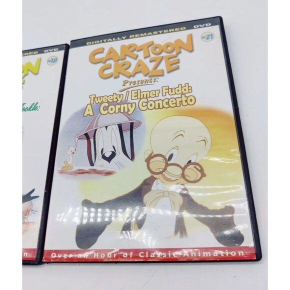 Cartoon Craze Presents Tweety Elmer A Corny Concerto, Mighty Mouse Heckle Jeckle - Picture 3 of 10